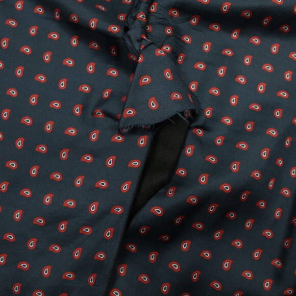 Samuelsohn Blazer Mens 44L Black Wool 2 Button Single Vent Sports Jacket Coat - Picture 6 of 13